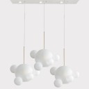 Giopato & Coombes - Bolle Frosted Circular Chandelier 14 Bubbles